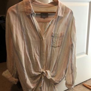 Rails pastel blouse